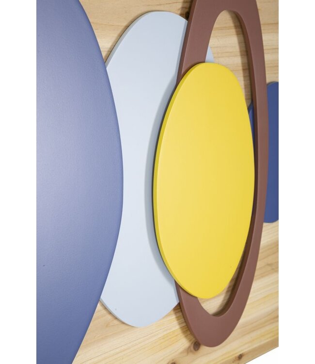 Mauro Ferretti WANDPANEEL HOUT KLEUR CM 80X2,5X50 - 324270000
