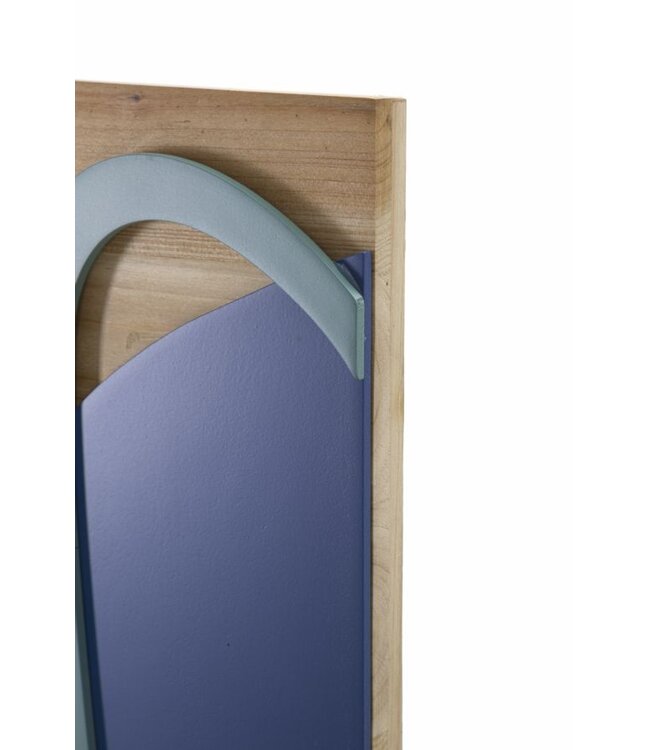 Mauro Ferretti WANDPANEEL HOUT KLEUR CM 80X2,5X50