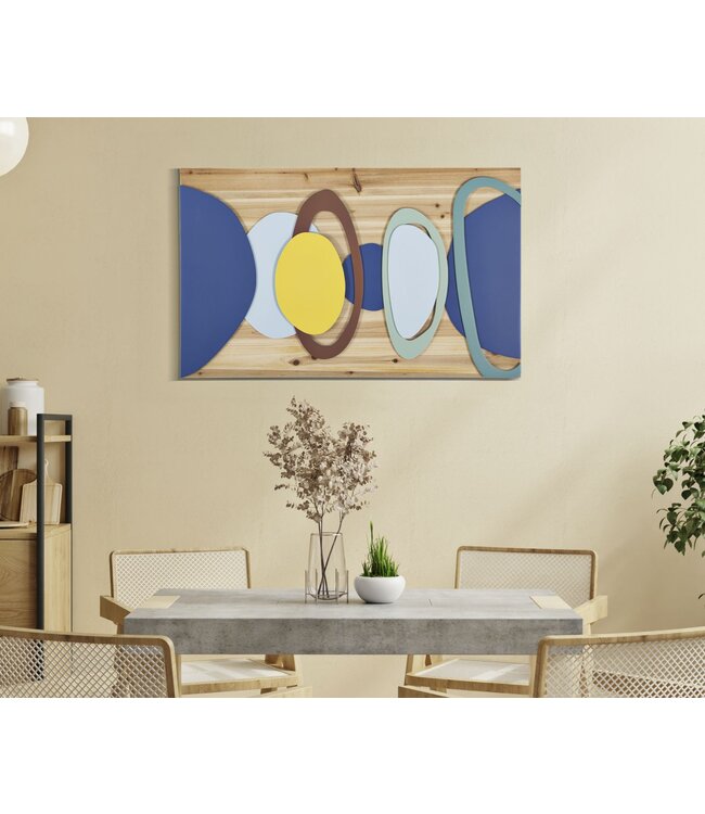 Mauro Ferretti WANDPANEEL HOUT KLEUR CM 80X2,5X50 - 324270000