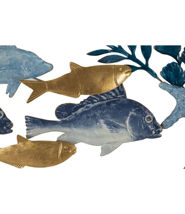 Mauro Ferretti WAND IJZEREN PANEEL MARINE CM 77X5X63