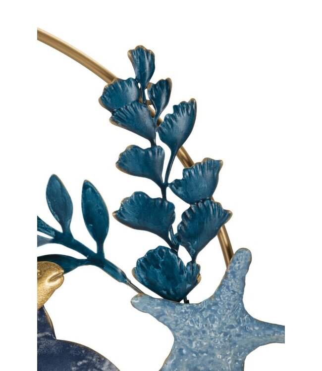 Mauro Ferretti WAND IJZEREN PANEEL MARINE CM 77X5X63