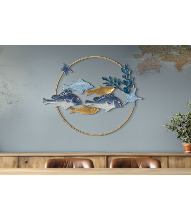 Mauro Ferretti WAND IJZEREN PANEEL MARINE CM 77X5X63