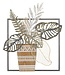 Mauro Ferretti IJZEREN WANDPANEELVASO CM 54X6,4X62,9