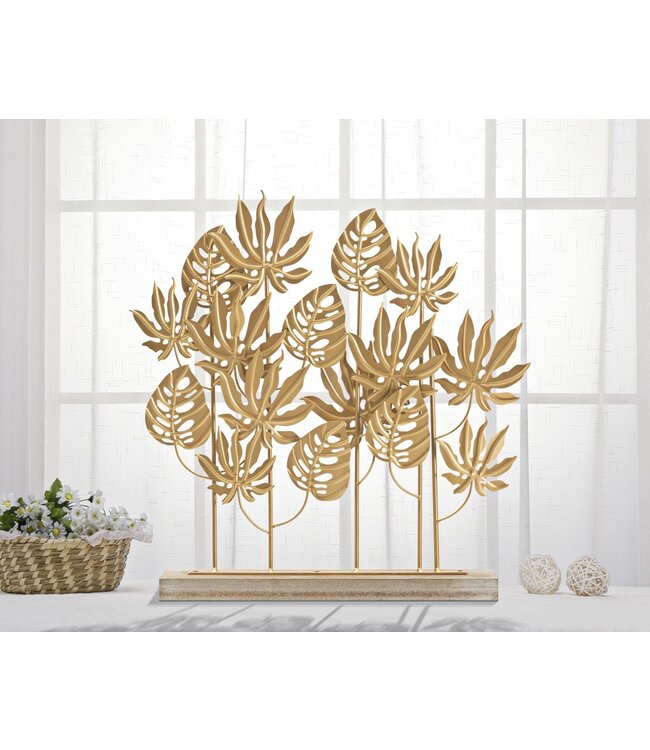 Mauro Ferretti SCULPTUUR PALM CM 56X10X57,5