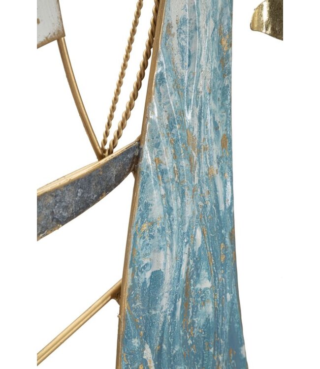 Mauro Ferretti IJZEREN WANDPANEEL VELA KLEUR CM 51,4X4X87