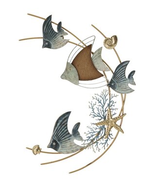 Mauro Ferretti MUUR IJZEREN PANEEL DORY CM 61X5X86