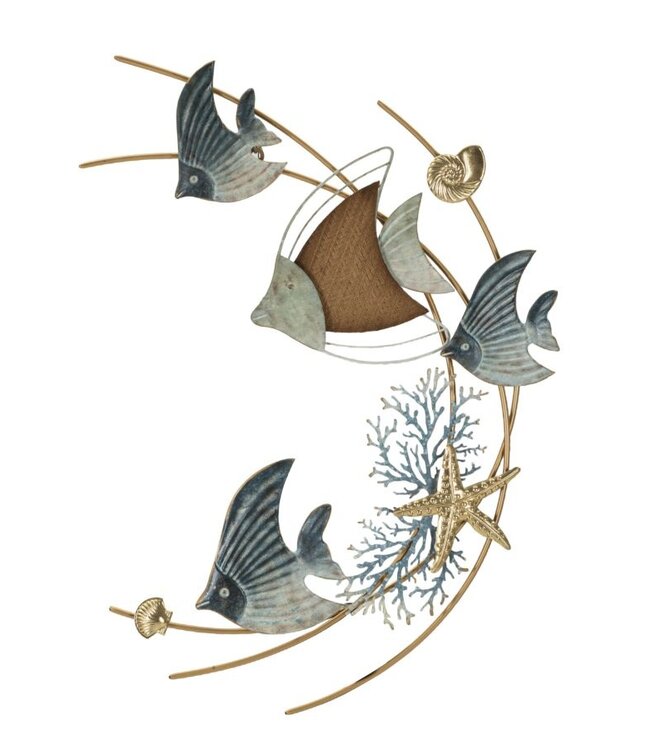 Mauro Ferretti MUUR IJZEREN PANEEL DORY CM 61X5X86