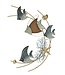 Mauro Ferretti MUUR IJZEREN PANEEL DORY CM 61X5X86