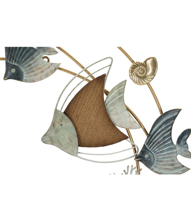 Mauro Ferretti MUUR IJZEREN PANEEL DORY CM 61X5X86