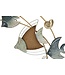 Mauro Ferretti MUUR IJZEREN PANEEL DORY CM 61X5X86