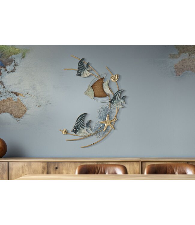 Mauro Ferretti MUUR IJZEREN PANEEL DORY CM 61X5X86