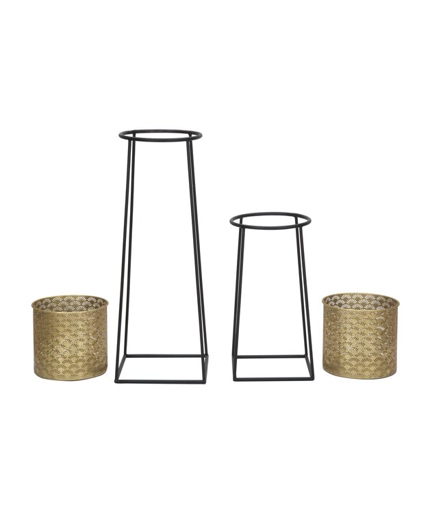 Mauro Ferretti BLOEMENHOUDER KOPPELBEKER CM Ø 26X70-23X45