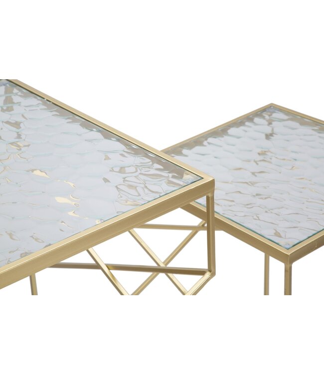 Mauro Ferretti TELEFOONHOUDER GLAZIGE COPPIA CM 50X50X100-40X40X80