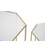 Mauro Ferretti TELEFOONHOUDER NIEUWE GLAZEN SET 2 STUKS CM 50X46X100-40X37X80