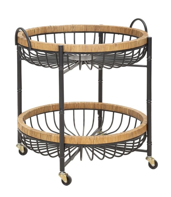 Mauro Ferretti TROLLEY DUBBEL CEBU CM 57X55,5X62,5