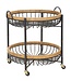 Mauro Ferretti TROLLEY DUBBEL CEBU CM 57X55,5X62,5 - 1425920000
