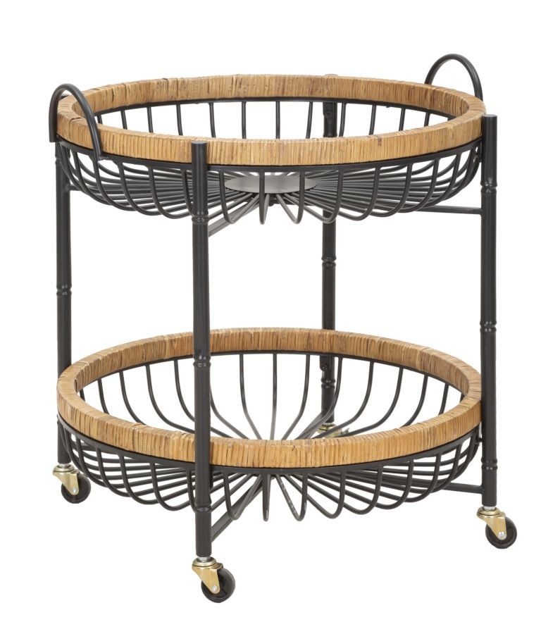 TROLLEY DUBBEL CEBU CM 57X55,5X62,5 afbeelding