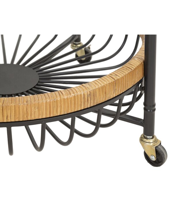 Mauro Ferretti TROLLEY DUBBEL CEBU CM 57X55,5X62,5 - 1425920000