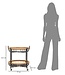 Mauro Ferretti TROLLEY DUBBEL CEBU CM 57X55,5X62,5 - 1425920000