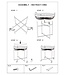 Mauro Ferretti TROLLEY DUBBEL CEBU CM 57X55,5X62,5 - 1425920000