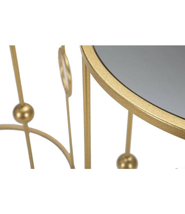 Mauro Ferretti TAFELKOOI SET 2ST CM Ø 50X100-40X80