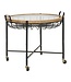 Mauro Ferretti SALONTAFEL CEBU MET GLAS EN PUTTEN CM 70,5X65X57
