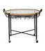 Mauro Ferretti SALONTAFEL CEBU MET GLAS EN PUTTEN CM 70,5X65X57