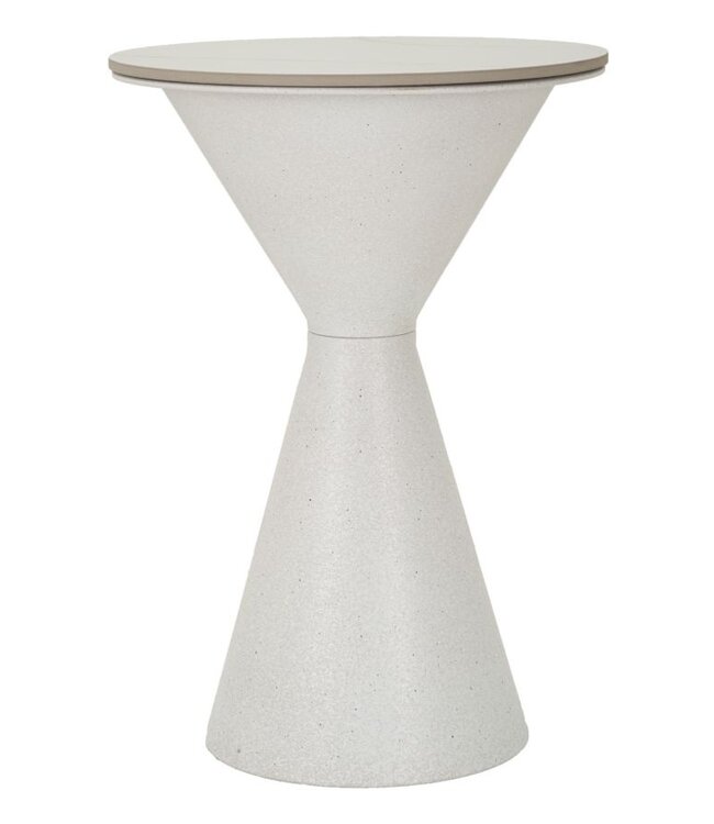 Mauro Ferretti TAFEL WIT DUBBEL CM Ø 44,5x63