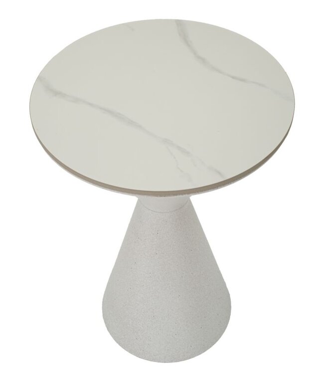 Mauro Ferretti TAFEL WIT DUBBEL CM Ø 44,5x63 - 1428540000