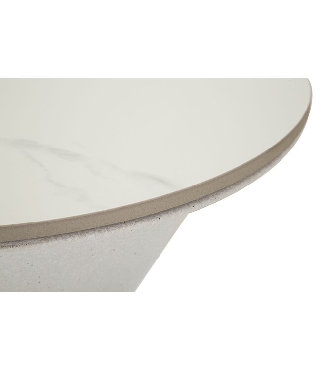 Mauro Ferretti TAFEL WIT DUBBEL CM Ø 44,5x63 - 1428540000