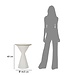 Mauro Ferretti TAFEL WIT DUBBEL CM Ø 44,5x63 - 1428540000