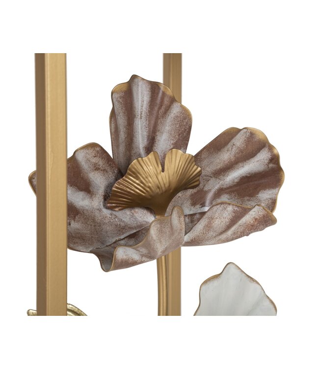 Mauro Ferretti TAFEL BLOEMENSET 2 STUKS CM 36X36X70-30X30X60