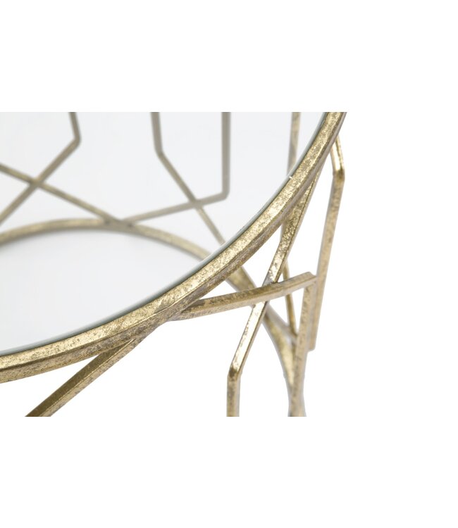 Mauro Ferretti KLEINE TAFELS TUNISI PAAR Ø 42X53-38X47