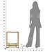 Mauro Ferretti TAFEL DUBBEL MARMER CM 47X47X60