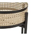 Mauro Ferretti TAFEL FUJI SET 2 STUKS CM Ø 40X50-35X40