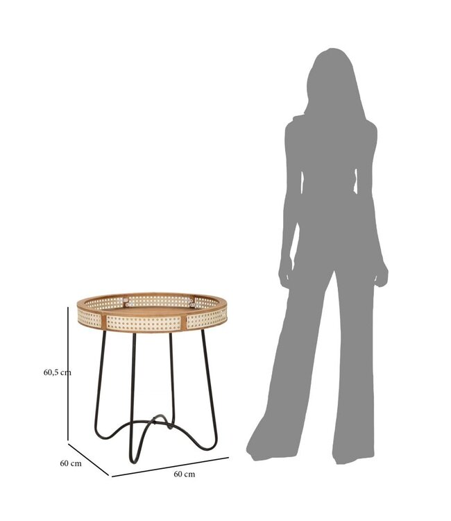 Mauro Ferretti TAFEL FUJI CM Ø 60X60,5