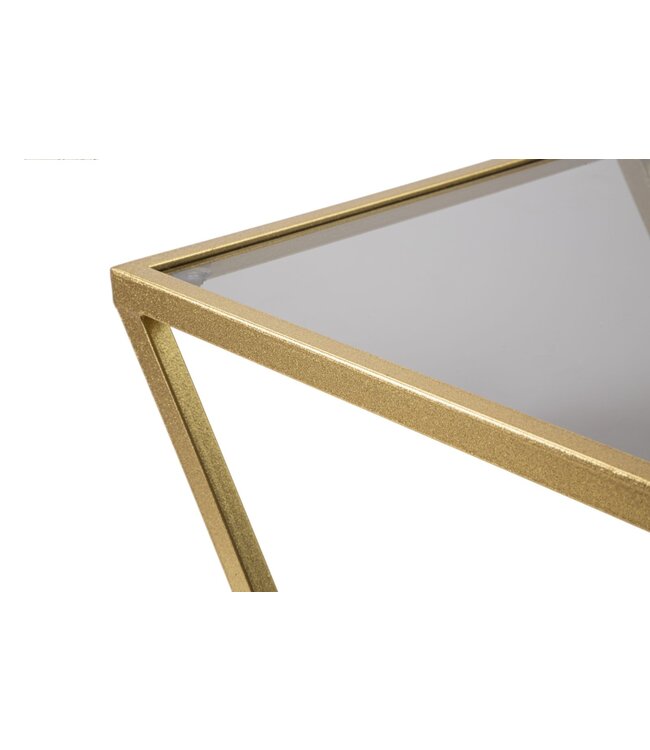 Mauro Ferretti BIJZETTAFEL Z SET2PC CM 40X40X60-30X30X50