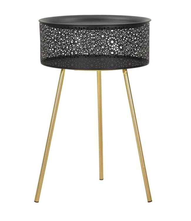 Mauro Ferretti TAFEL ZWARTY CM Ø 40X65