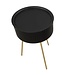Mauro Ferretti TAFEL ZWARTY CM Ø 40X65