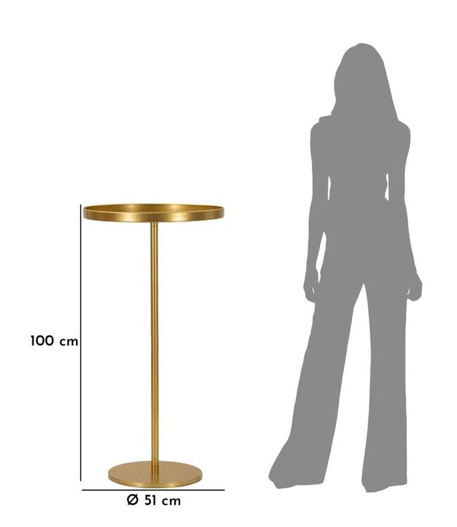 Mauro Ferretti TAFEL DOHA CM Ø 51X100