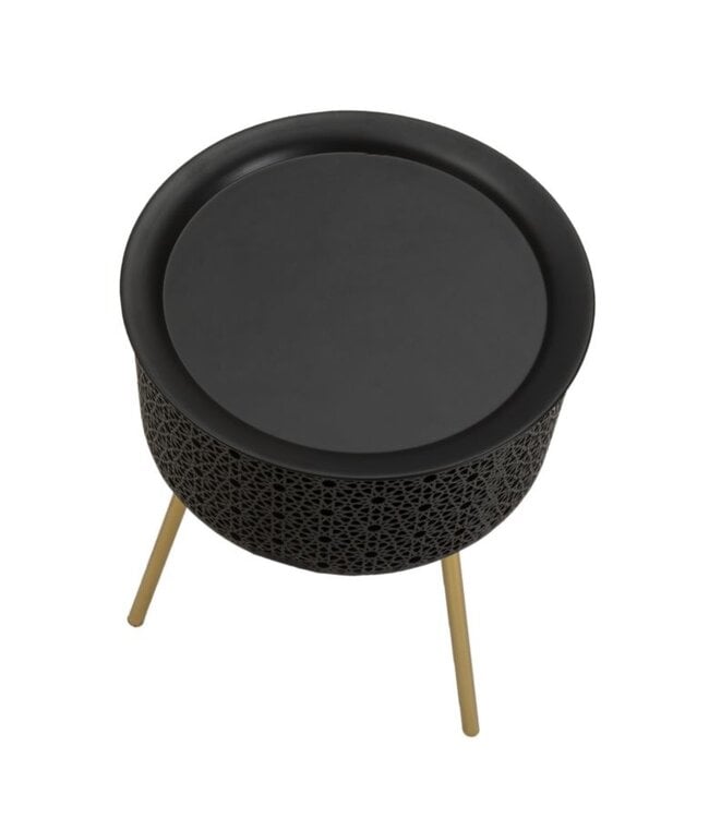 Mauro Ferretti TAFEL ZWARTY CM Ø 35X50 - 1426170003