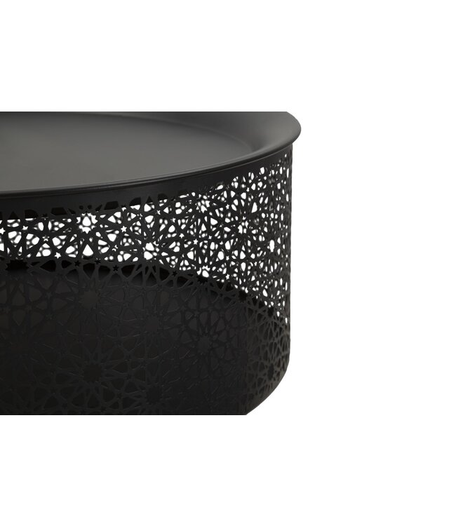 Mauro Ferretti TAFEL ZWARTY CM Ø 35X50 - 1426170003