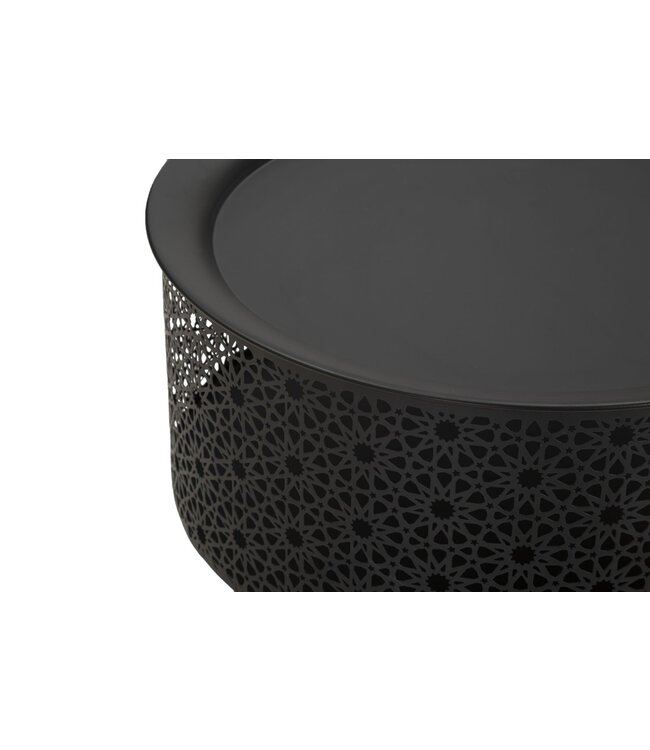 Mauro Ferretti TAFEL ZWARTY CM Ø 35X50 - 1426170003