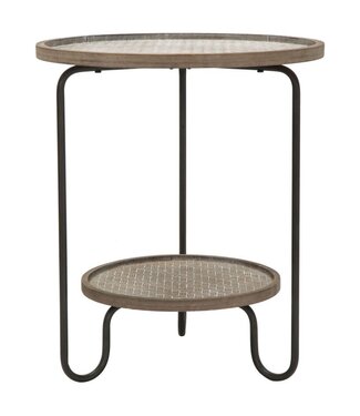 Mauro Ferretti TAFEL AREX 2 PLANK CM Ø 48X54,5