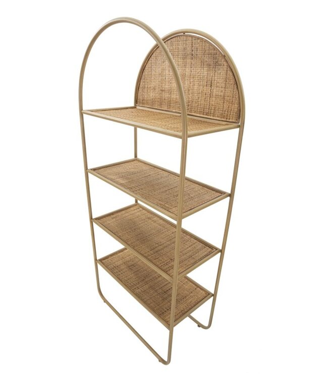 Mauro Ferretti BOEKENPLANK PANAMA ROND CM 80X40X180