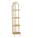 Mauro Ferretti HOEK BOEKENPLANK PANAMA CM 40X38X150