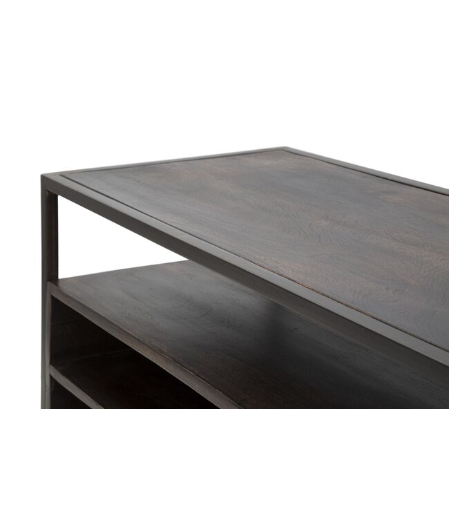 Mauro Ferretti TV-HOUDER BURN CM 120X40X55 (LEGNO DI ACACIA NILOTICA)