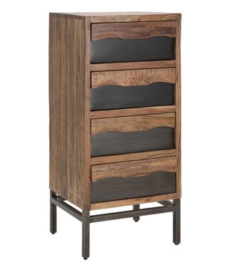 Mauro Ferretti DRESSOIR YELLOWSTONE CM 45X40X100 (LEGNO DI ACACIA NILOTICA)