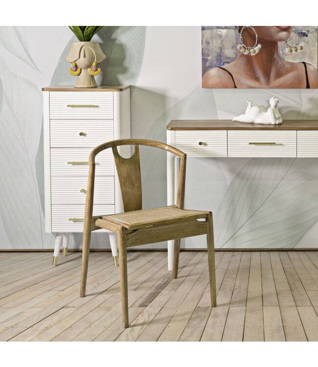 Mauro Ferretti STOEL JAPAN -B- SET 2 STUKS CM 56X53X76