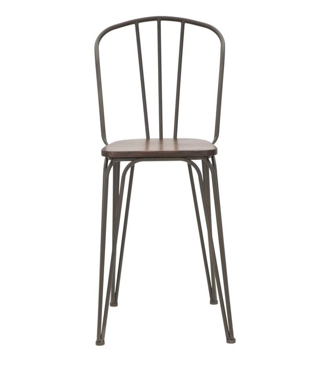 Mauro Ferretti STOEL HARLEM 54X45X102 SET VAN 2 STUKS (ZITHOOGTE CM 61)